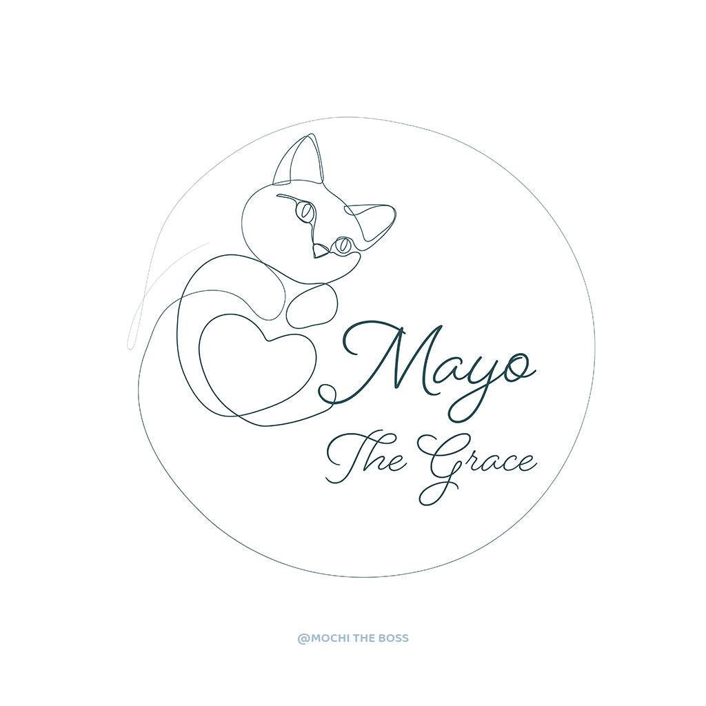 Custom One Line Portraits (Digital File Only) - Mochi The Boss