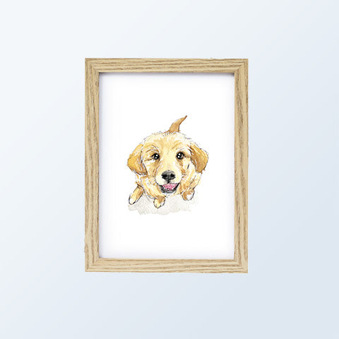 Special Bundle - Custom Watercolour Family & Pet Portraits (Original Hand-Painted Artwork)