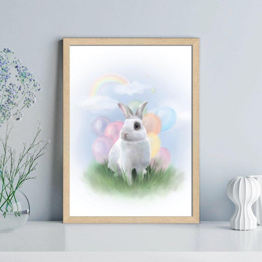 Custom Pet Portraits (Prints / Framed) - Mochi The Boss