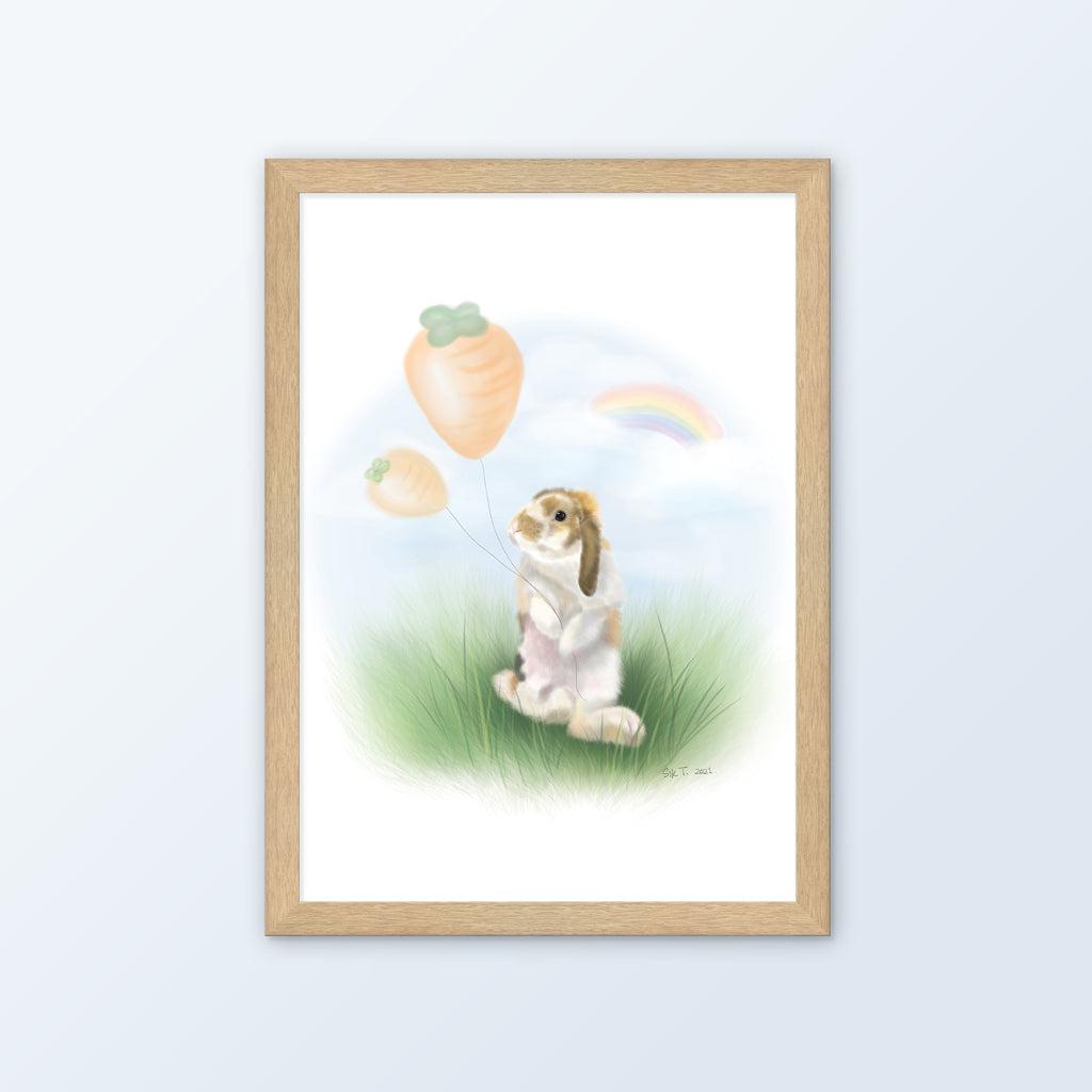 Custom Pet Portraits (Prints / Framed) - Mochi The Boss