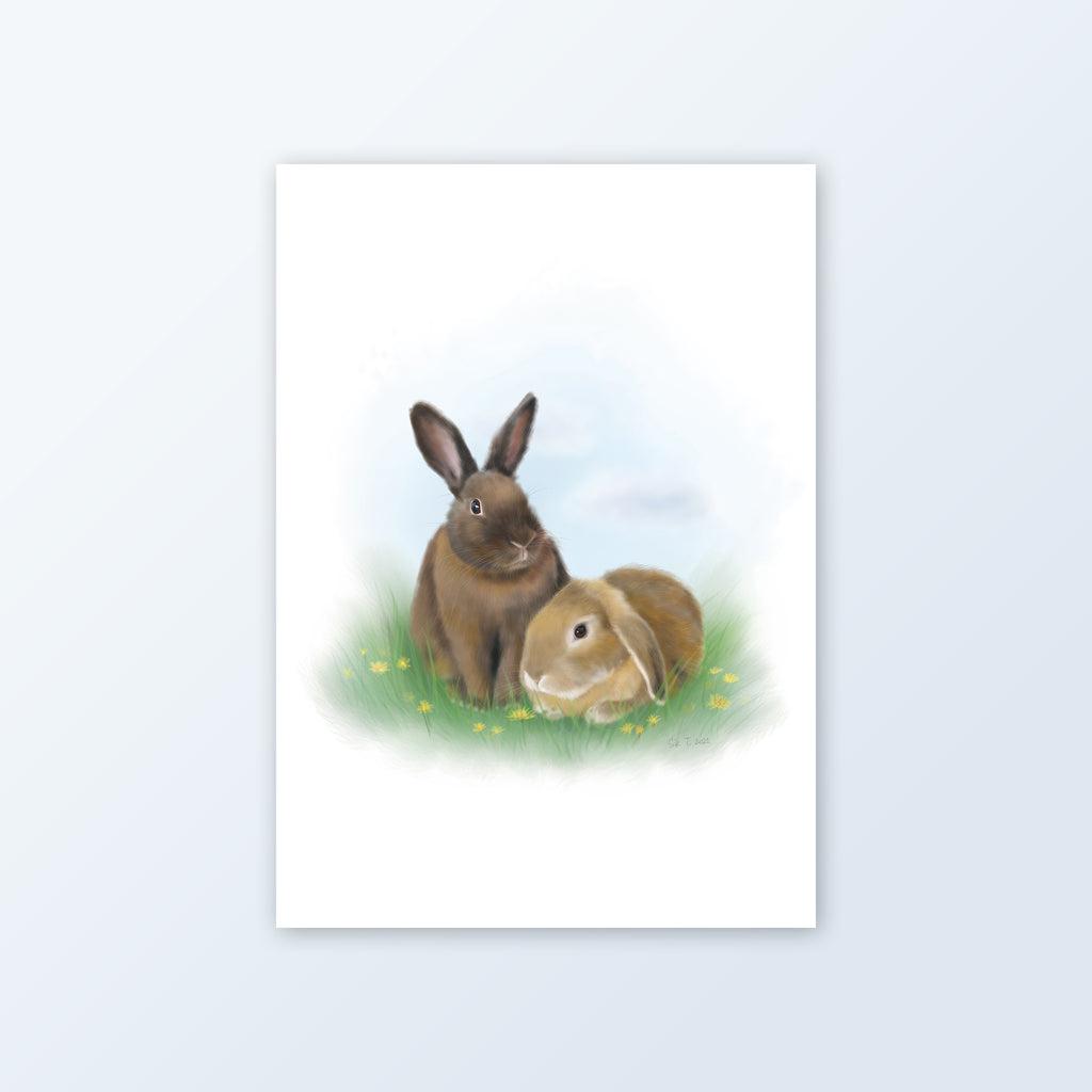 Custom Pet Portraits (Prints / Framed) - Mochi The Boss