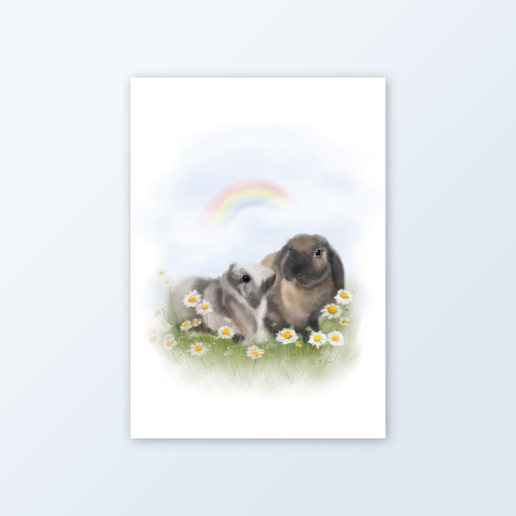 Custom Pet Portraits (Prints / Framed) - Mochi The Boss